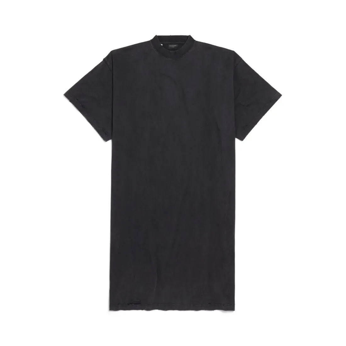 Balenciaga Vestiti E Gonne-Abito Stile T-shirt Painted da Donna in Nero Délavé Nerodélavé