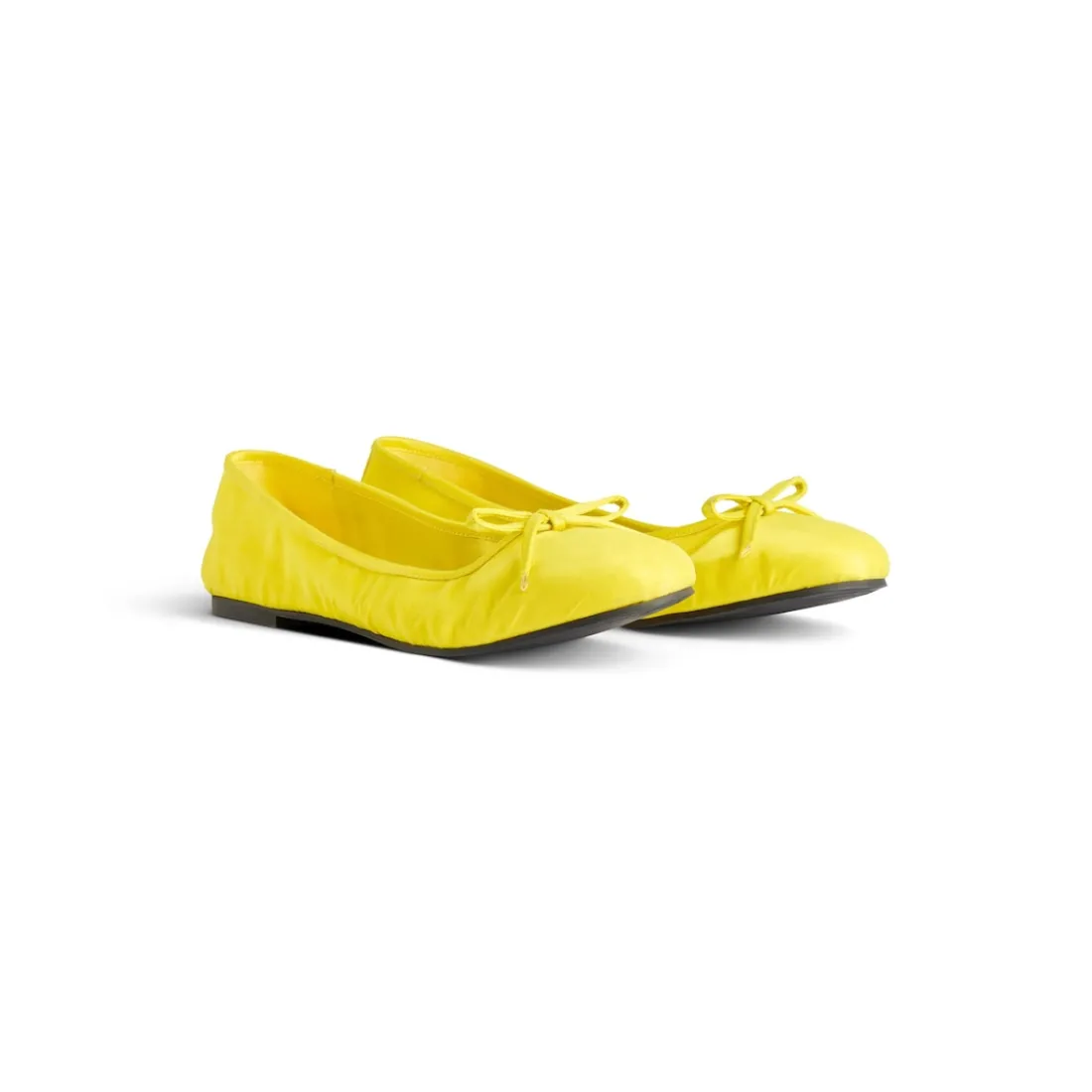 Balenciaga Sandali E Slip-on-Ballerine Leopold da Donna in Giallo