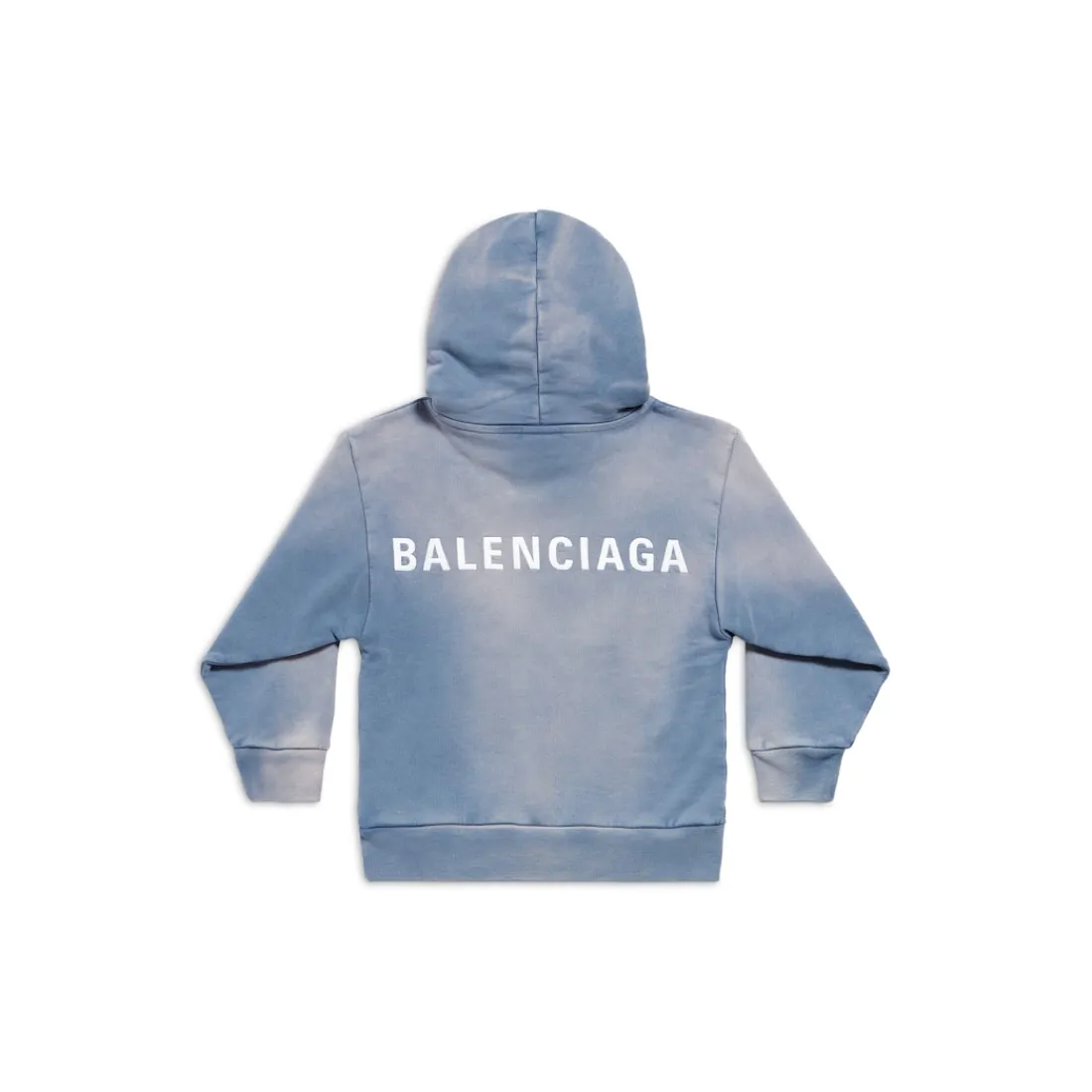 Balenciaga Kids | Kids-Bambini - Hoodie Back in Blu/bianco