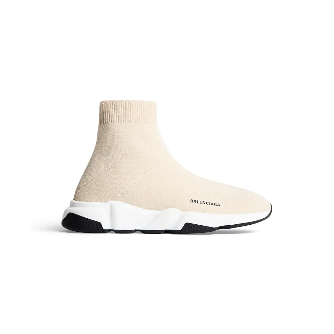 Balenciaga Kids | Kids-Bambini - Sneaker Speed In Maglia Riciclata  in Beige Chiaro Beigechiaro