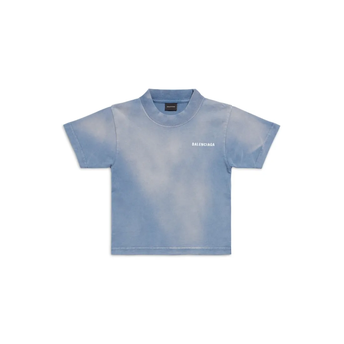 Balenciaga Kids | Kids-Bambini - T-shirt Back in Blu/bianco