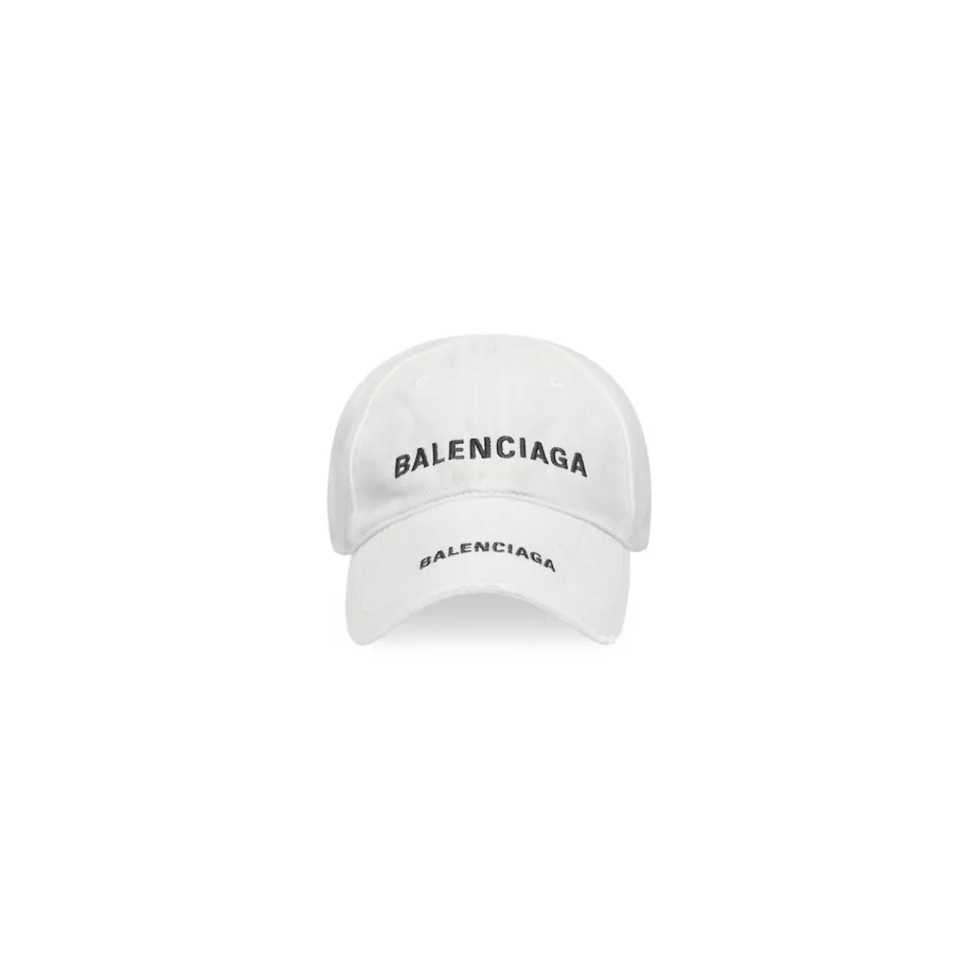 Balenciaga Sciarpe E Berretti | Sciarpe E Berretti-Berretto Double Logo in Bianco