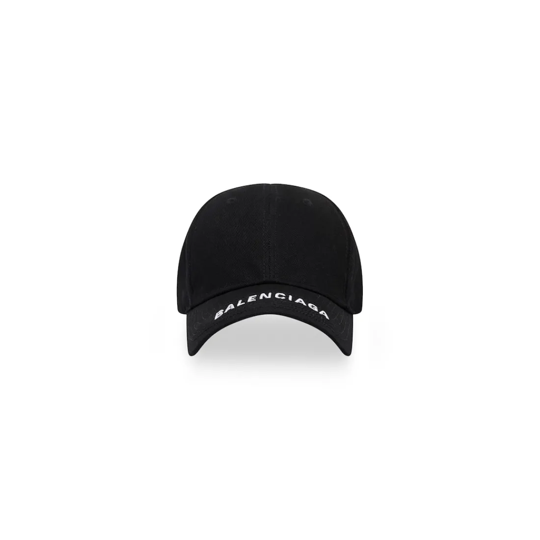 Balenciaga Sciarpe E Berretti | Sciarpe E Berretti-Berretto Logo Visor in Nero