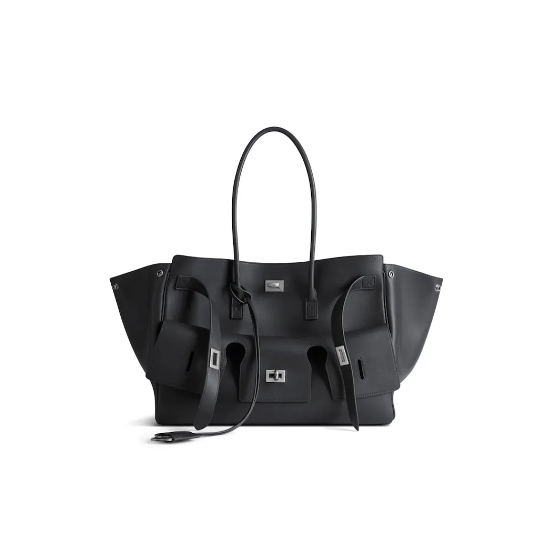 Balenciaga Shopper | Borsetta E Tote-Borsa Carry All Bel Air Media in Nero