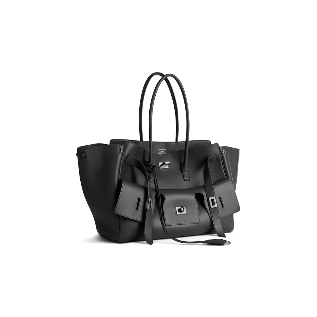 Balenciaga Shopper | Borsetta E Tote-Borsa Carry All Bel Air Media in Nero