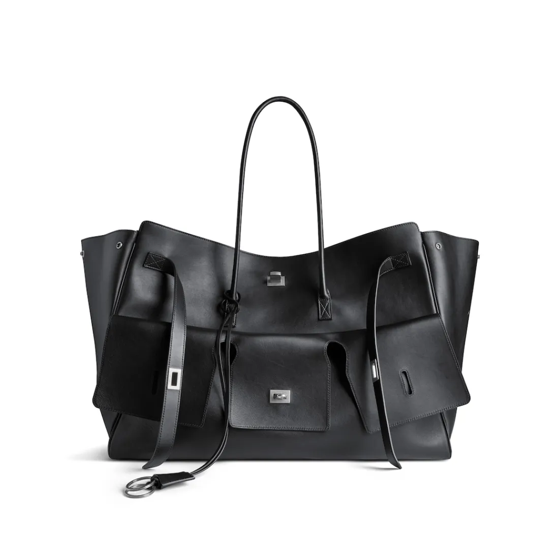 Balenciaga Shopper | Borsetta E Tote-Borsa Carry All Bel Air Xl in Nero