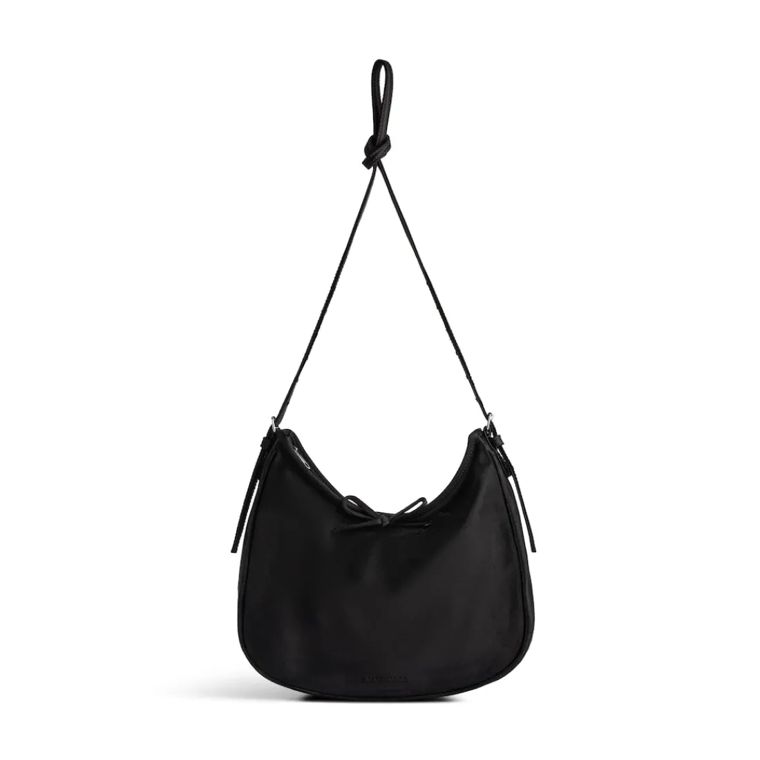 Balenciaga Borse A Spalla-Borsa Hobo Leopolda Piccola da Donna in Nero