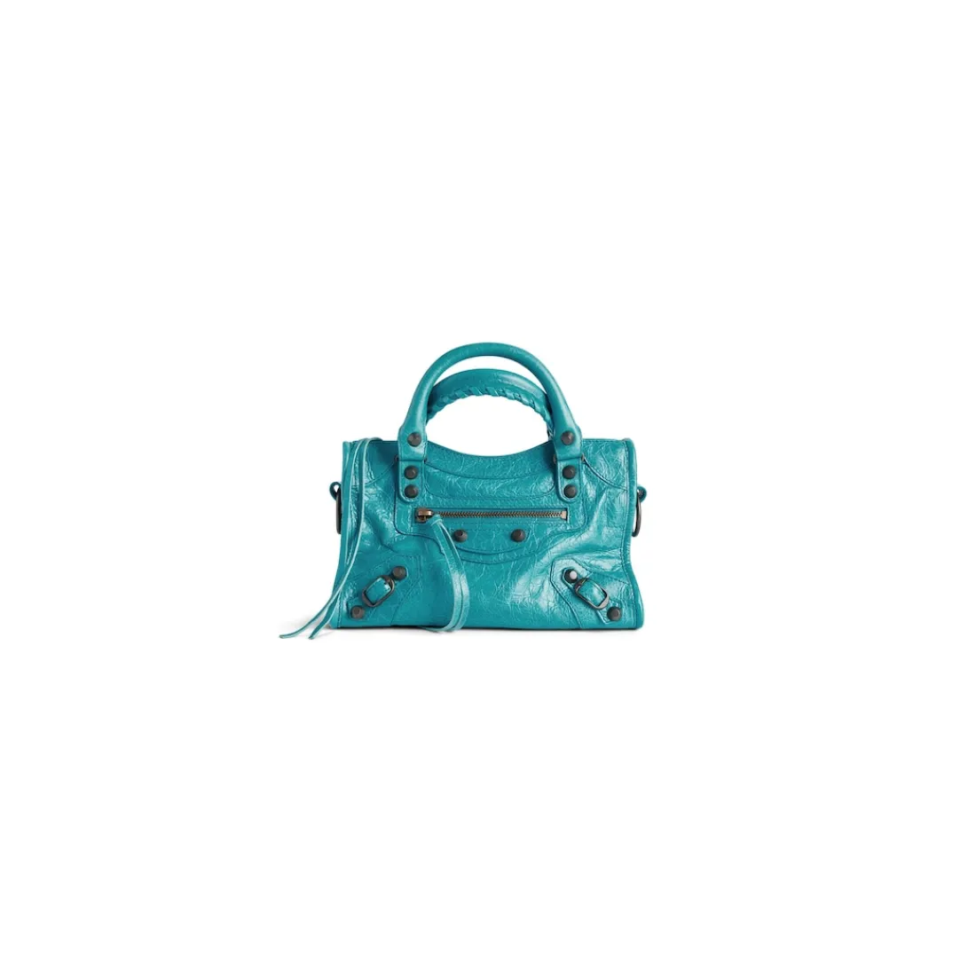 Balenciaga Borsetta | Mini Borse-Borsa Le City Mini  da Donna in Turchese