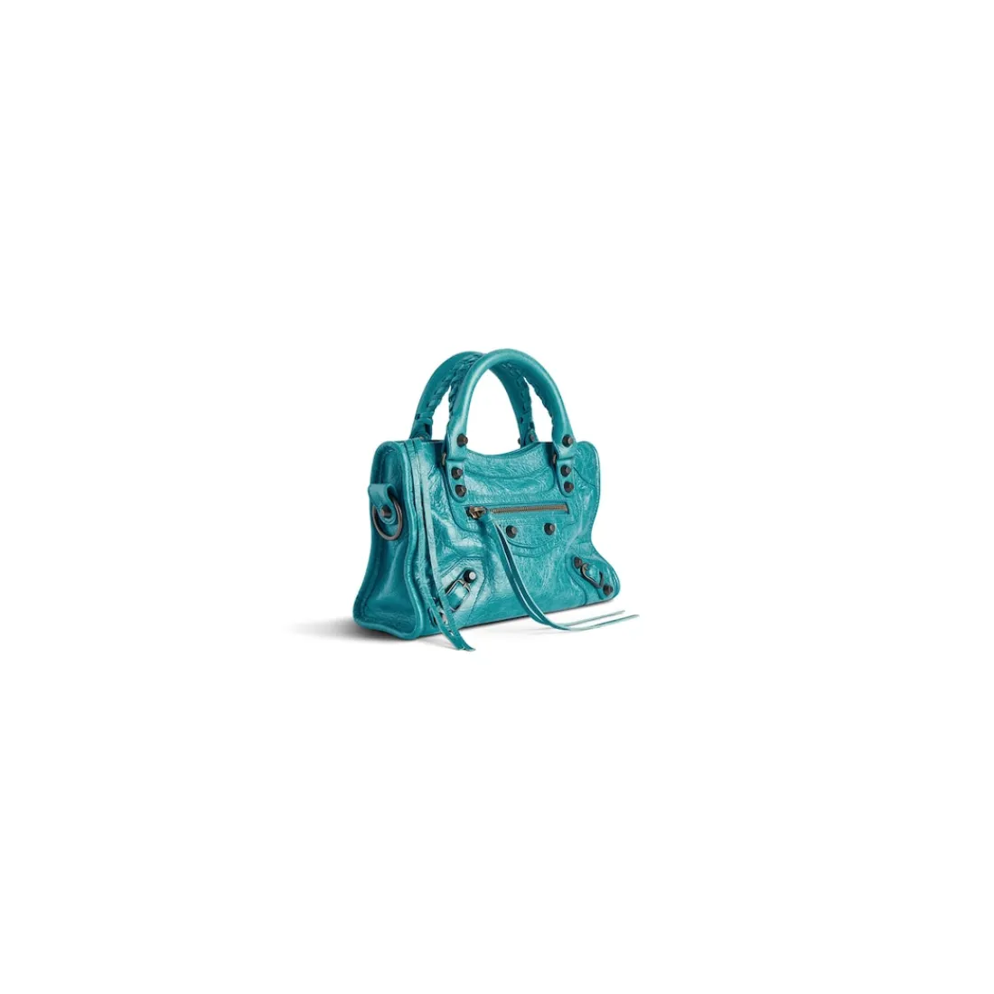 Balenciaga Borsetta | Mini Borse-Borsa Le City Mini  da Donna in Turchese