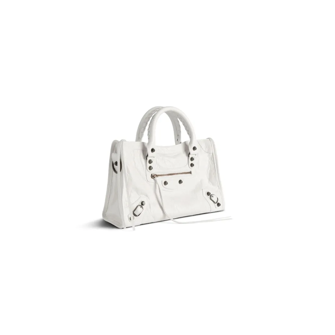 Balenciaga Borsetta-Borsa Le City Piccola da Donna in Bianco