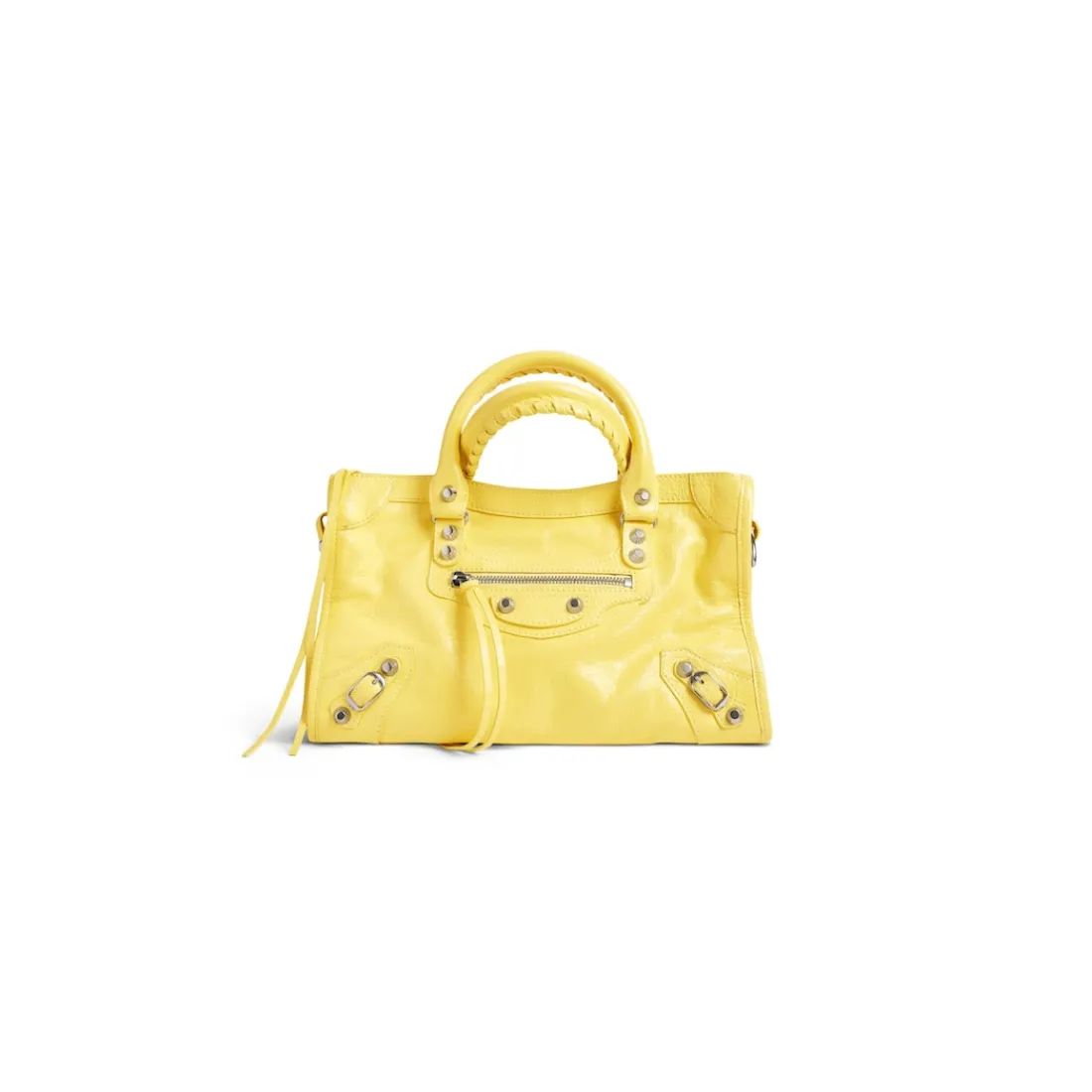 Balenciaga Borsetta-Borsa Le City Piccola da Donna in Giallo