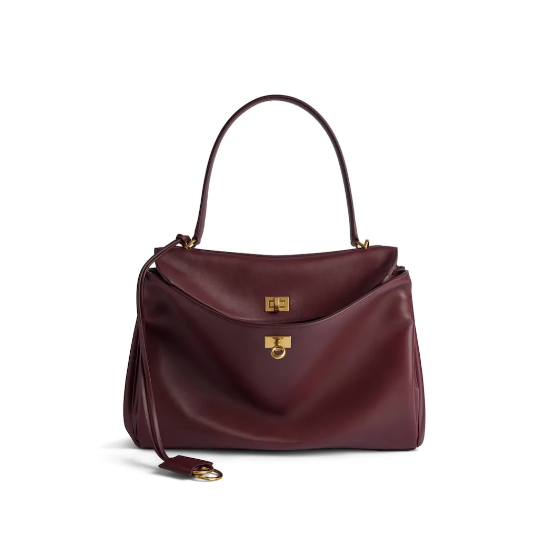 Balenciaga Borsetta-Borsa Rodeo Media  da Donna in Bordeaux