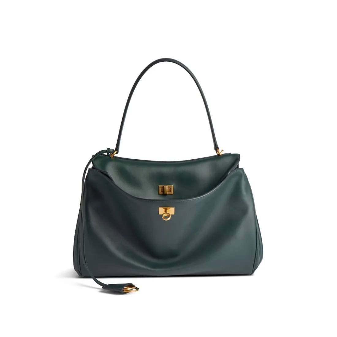 Balenciaga Borsetta-Borsa Rodeo Media  da Donna in Verde