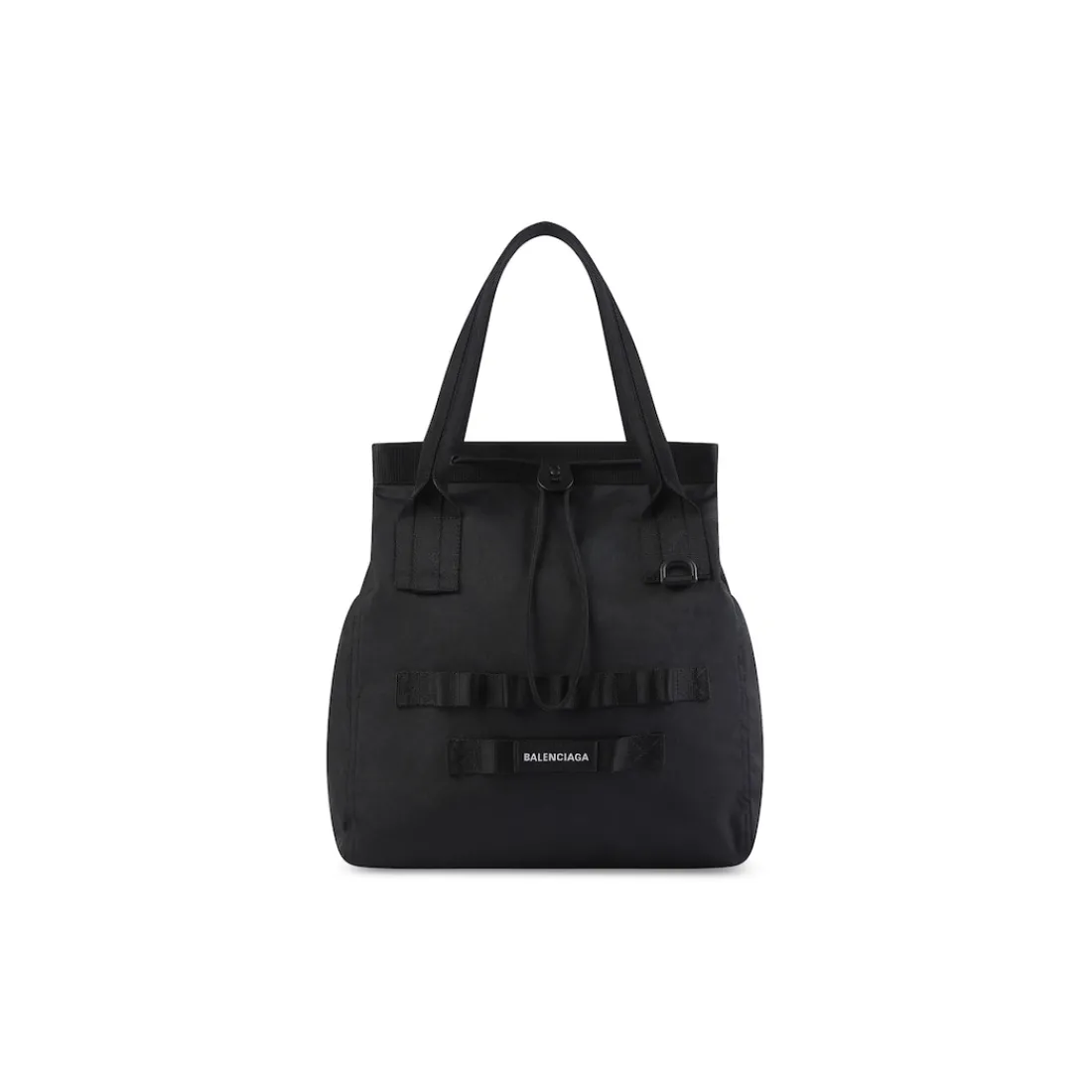 Balenciaga Borsetta E Tote-Borsa Tote Army Medium da Uomo in Nero