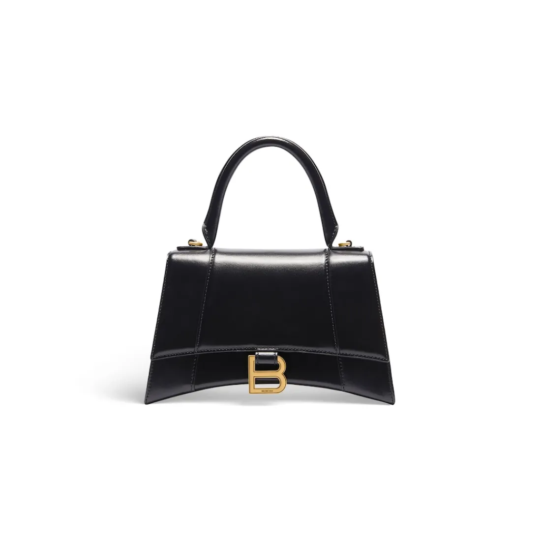 Balenciaga Borsetta-Borsetta Hourglass da Donna in Nero