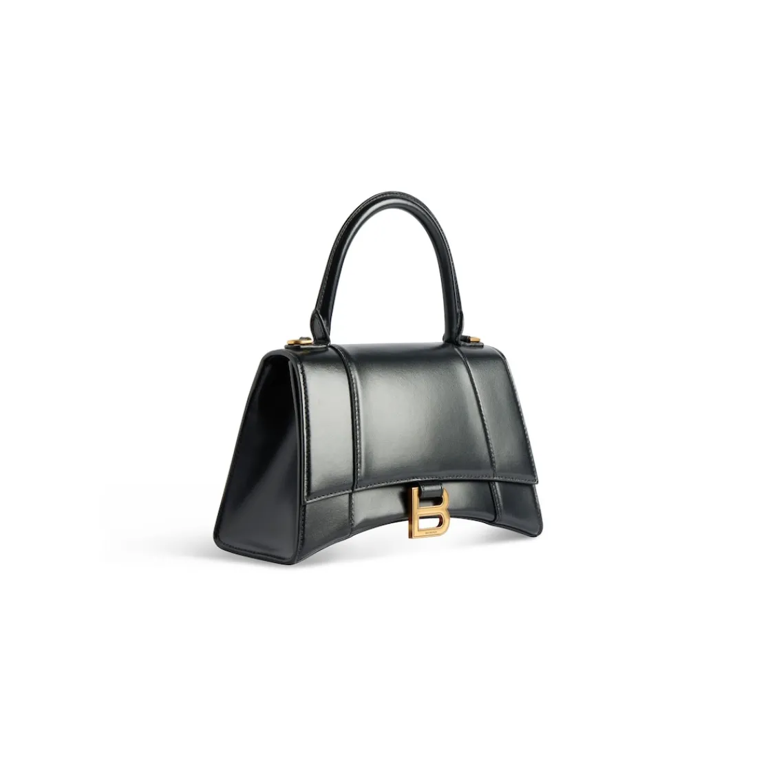 Balenciaga Borsetta-Borsetta Hourglass da Donna in Nero