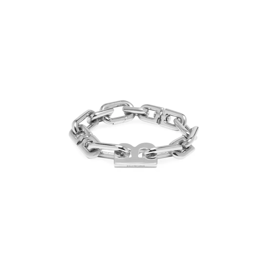 Balenciaga Gioielli | Gioielli-Bracciale B Chain Sottile in Argento