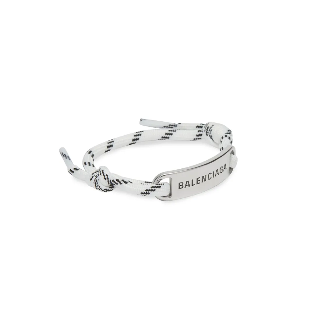 Balenciaga Gioielli-Bracciale Plate in Bianco