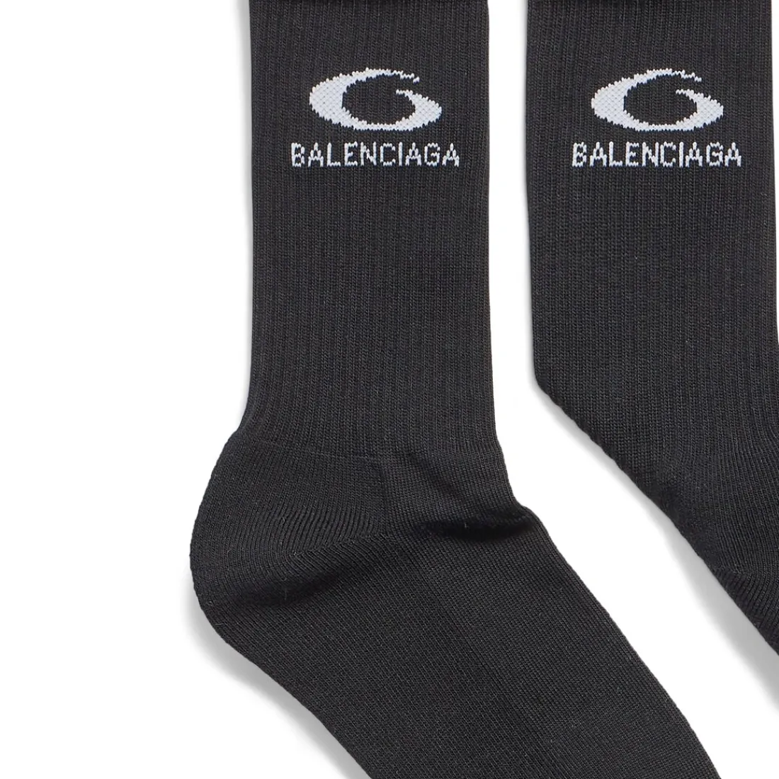 Balenciaga Calze-Calzini Loop Sports Icon da Uomo in Nero