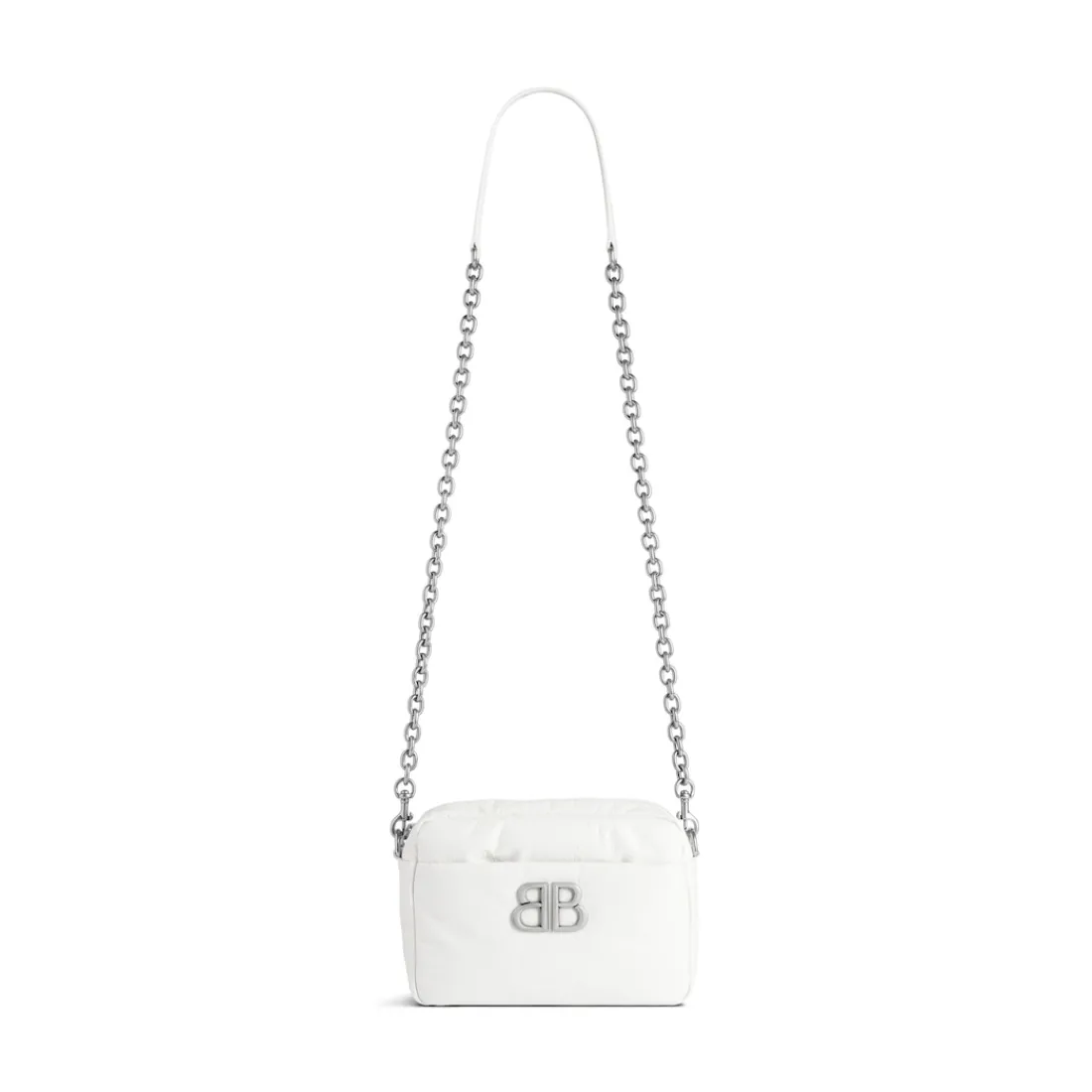 Balenciaga Borse A Spalla-Camera Bag Monaco Xs  da Donna in Bianco Ottico Biancoottico