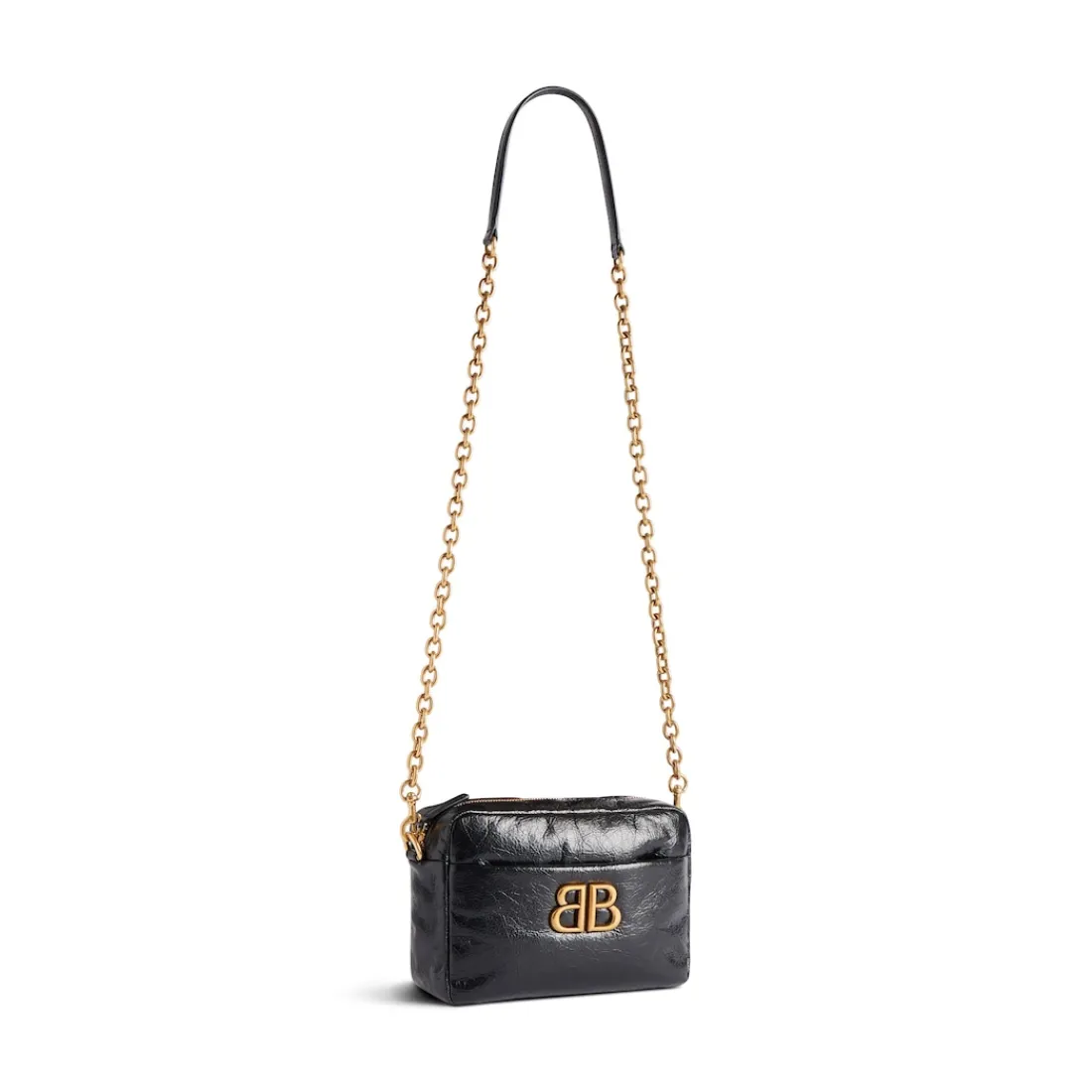 Balenciaga Borse A Spalla-Camera Bag Monaco Xs  da Donna in Nero