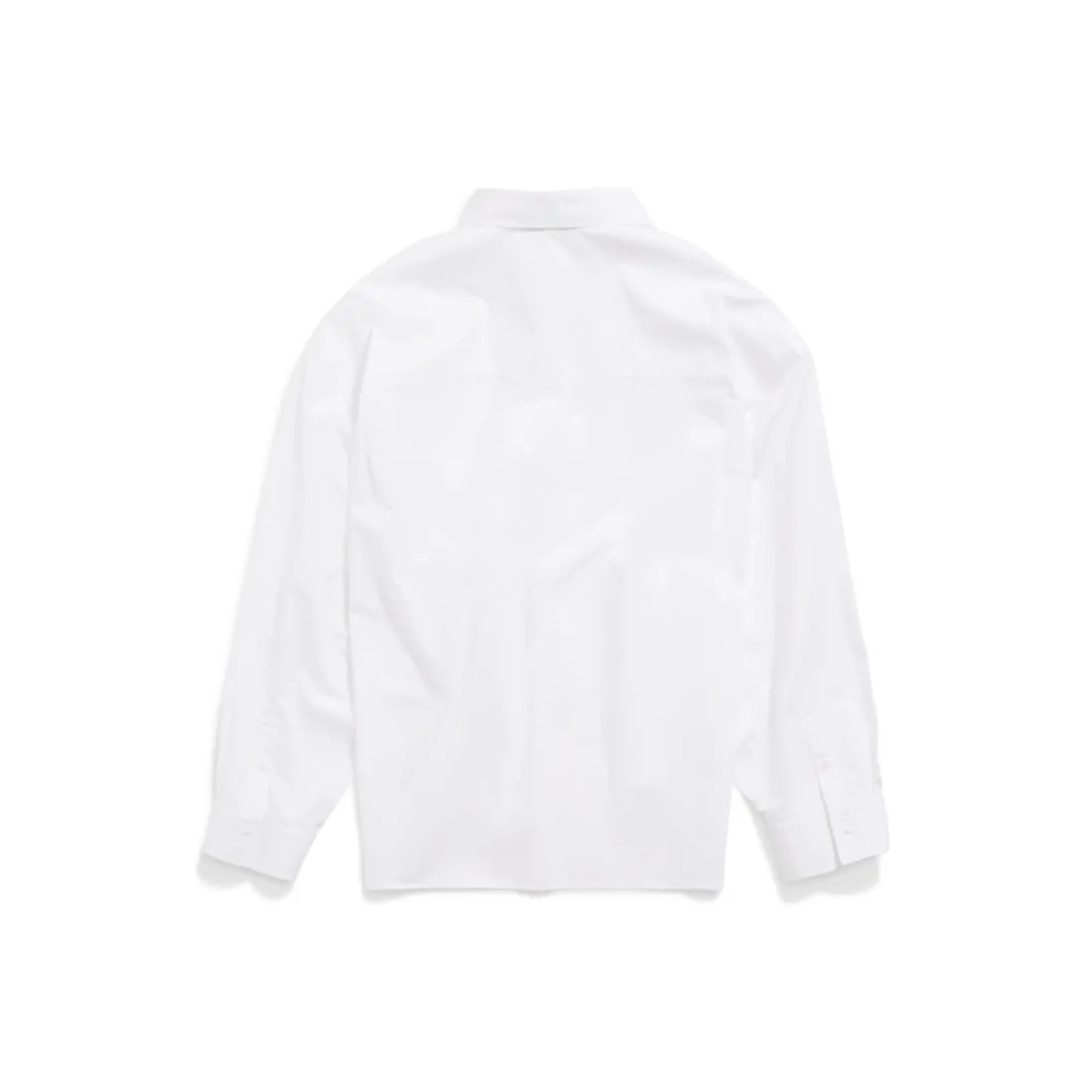 Balenciaga Top E Camicie-Camicia Wrap Large Fit da Donna in Bianco