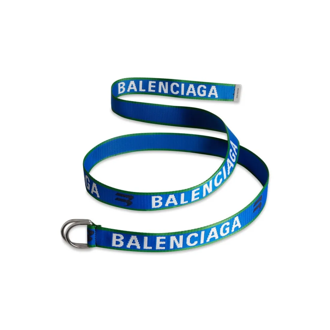 Balenciaga Cinture-Cintura D Ring da Uomo in Blu Navy Blunavy