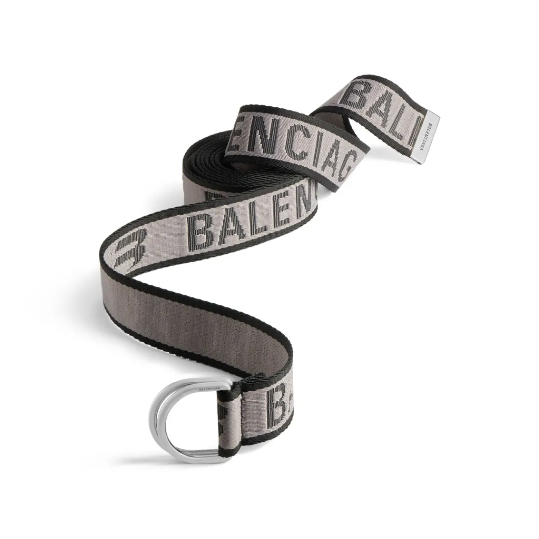 Balenciaga Cinture-Cintura D Ring da Uomo in Grigio