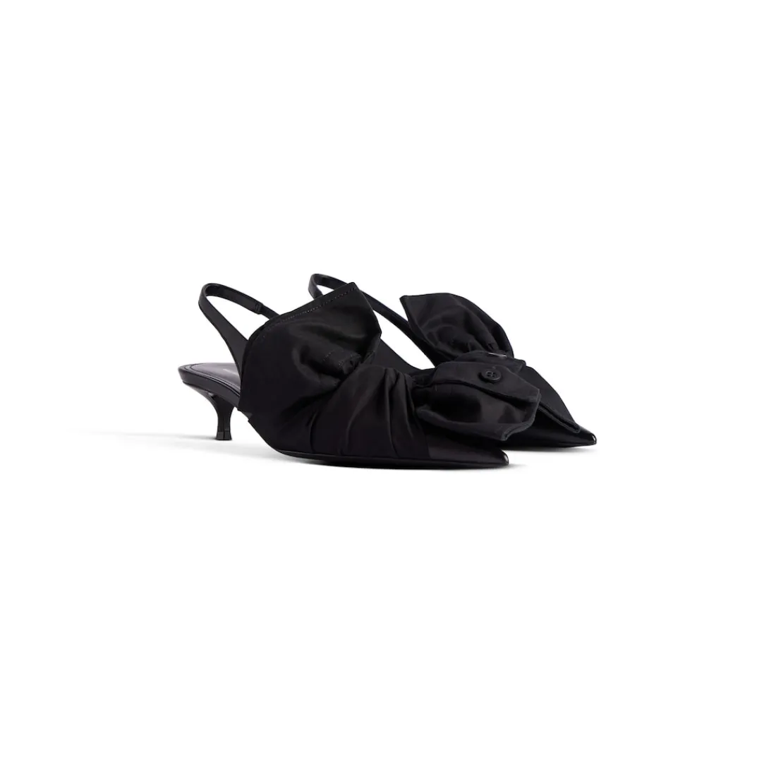 Balenciaga Décolletés E Scarpe Col Tacco | Sandali E Slip-on-Décolleté Knife Chemise 40 Mm da Donna in Nero