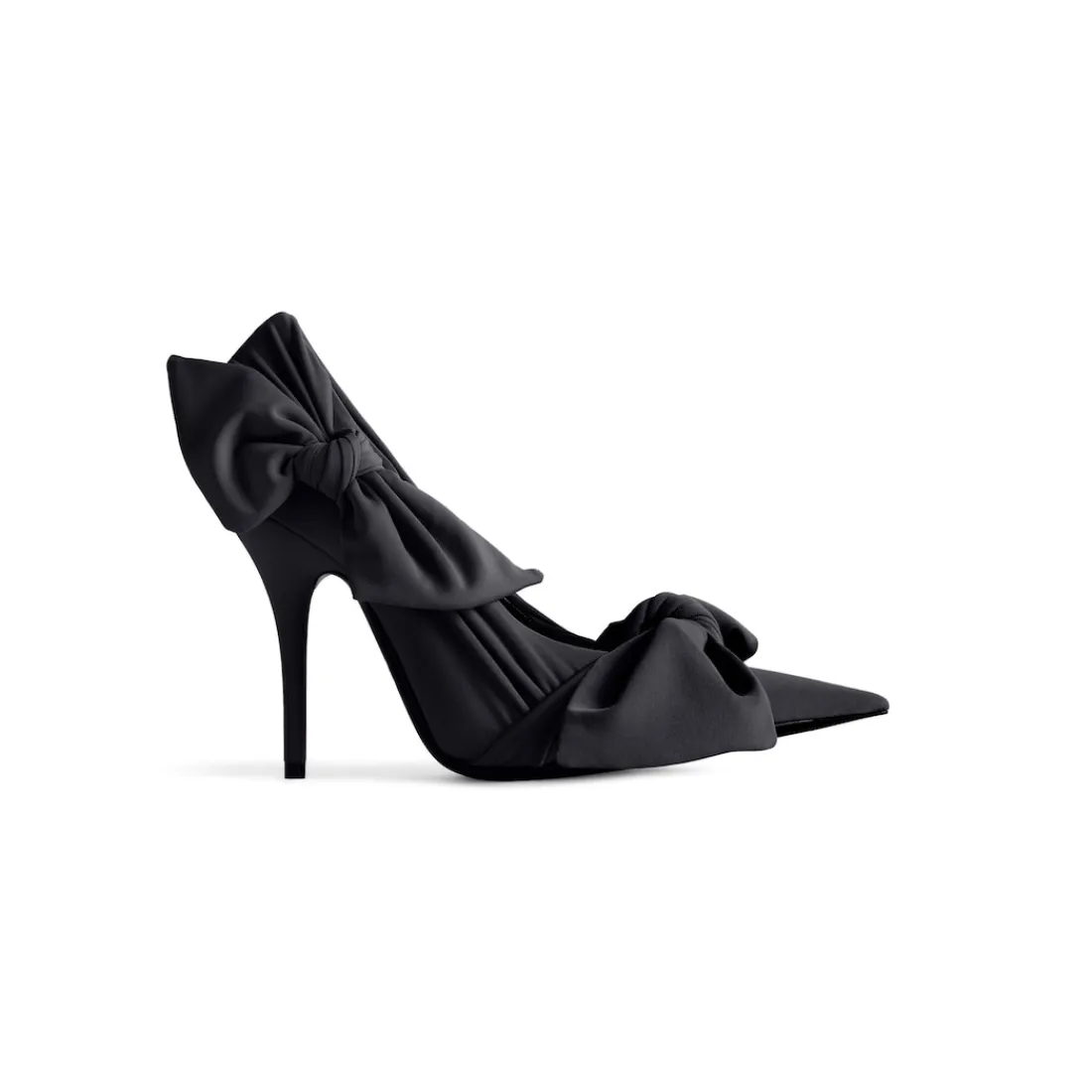 Balenciaga Décolletés E Scarpe Col Tacco-Décolleté Knife Knot 110 Mm  da Donna in Nero