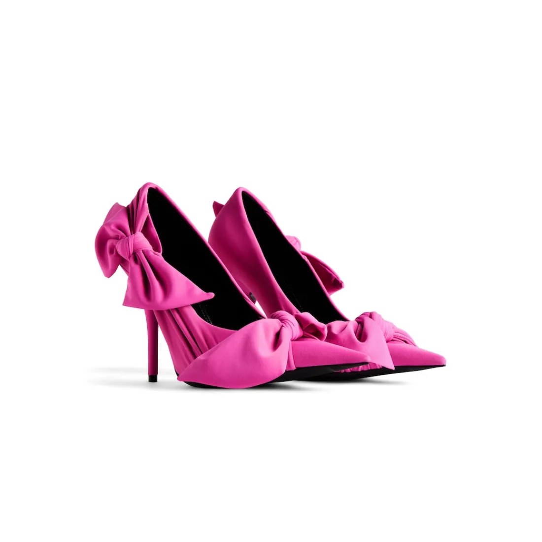 Balenciaga Décolletés E Scarpe Col Tacco-Décolleté Knife Knot 110 Mm  da Donna in Rosa Acceso Rosaacceso