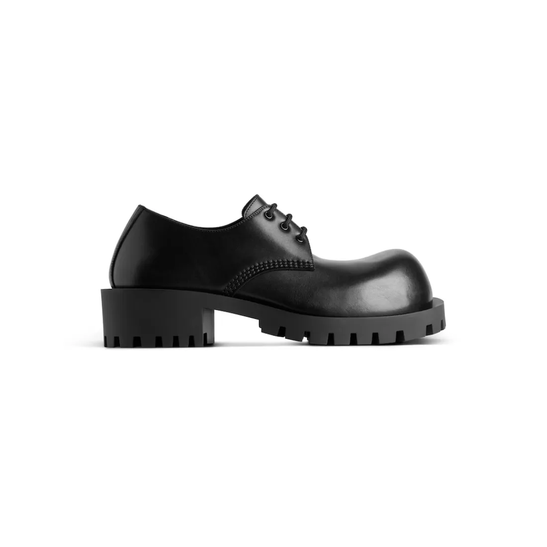 Balenciaga Derby E Stivali-Derby Hummer  da Uomo in Nero