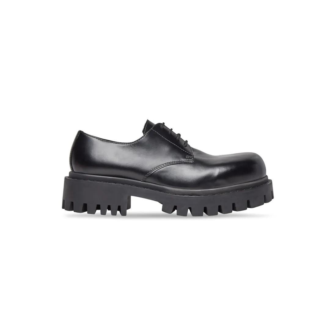 Balenciaga Derby E Stivali-Derby Sergent 20 Mm da Uomo in Nero