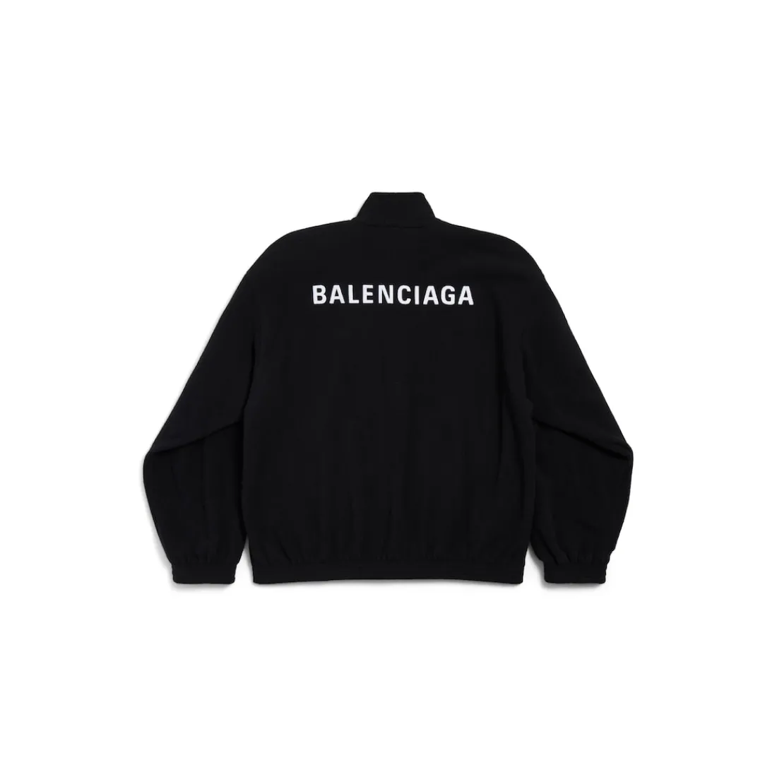 Balenciaga Cappotti E Giacche-Giacca Con Zip Back da Uomo in Nero/bianco