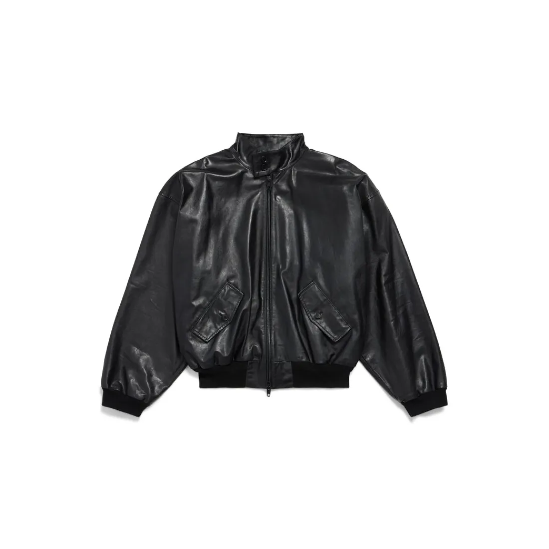 Balenciaga Cappotti E Giacche-Giacca Harrington da Uomo in Nero