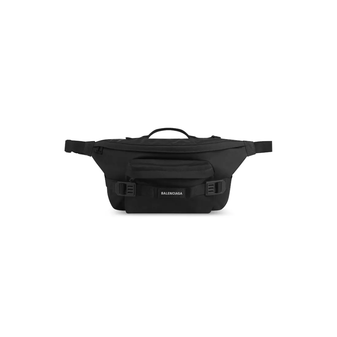 Balenciaga Fanny Packs-Grande Marsupio Army da Uomo in Nero