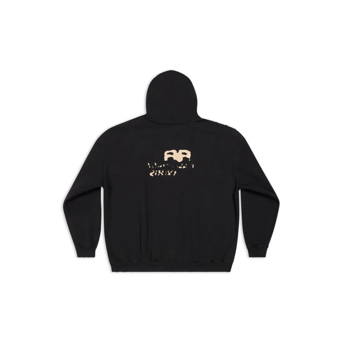 Balenciaga Felpe | Felpe-Hoodie Hand-drawn Bb Icon Large Fit in Nero