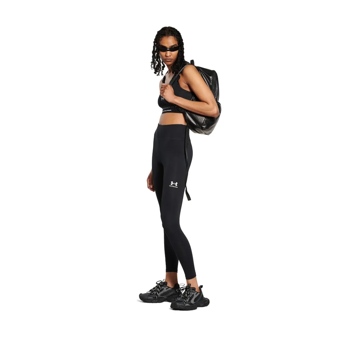 Balenciaga Pantaloni | Activewear-Leggings Under Armour® da Donna in Nero/bianco