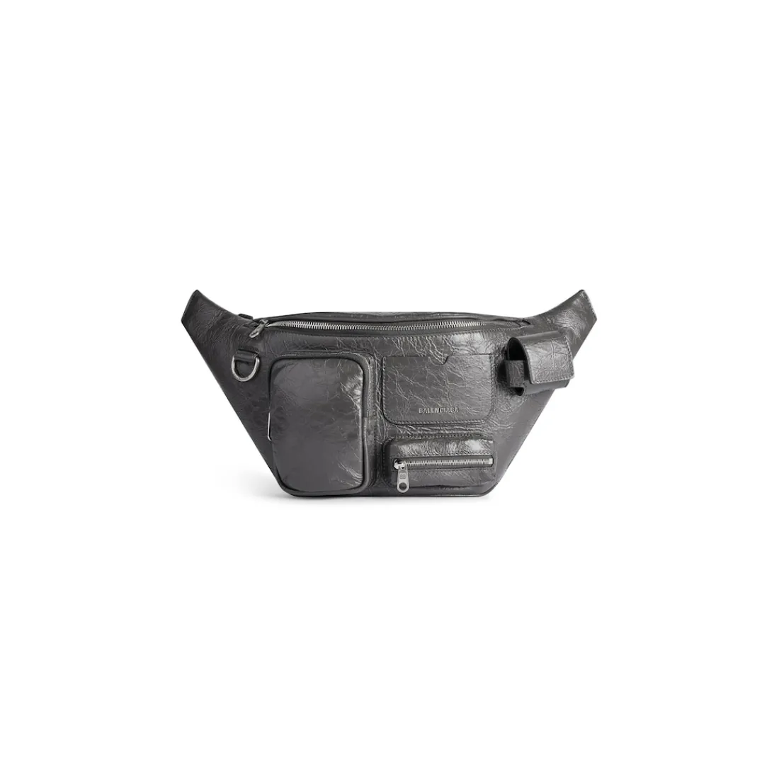 Balenciaga Fanny Packs-Marsupio Superbusy da Uomo in Grigio Scuro Grigioscuro