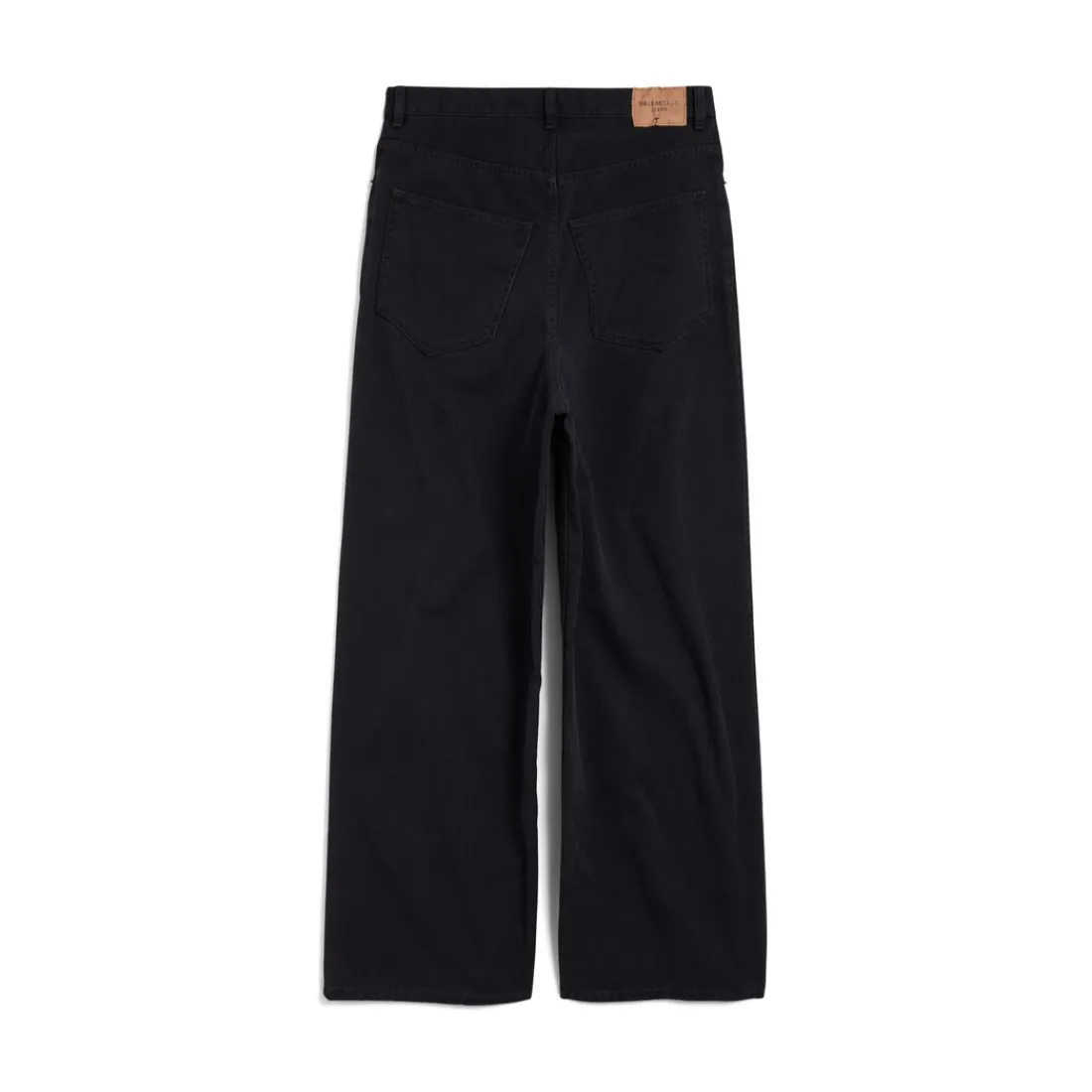 Balenciaga Pantaloni | Pantaloni-Pantaloni Baggy da Donna in Nero