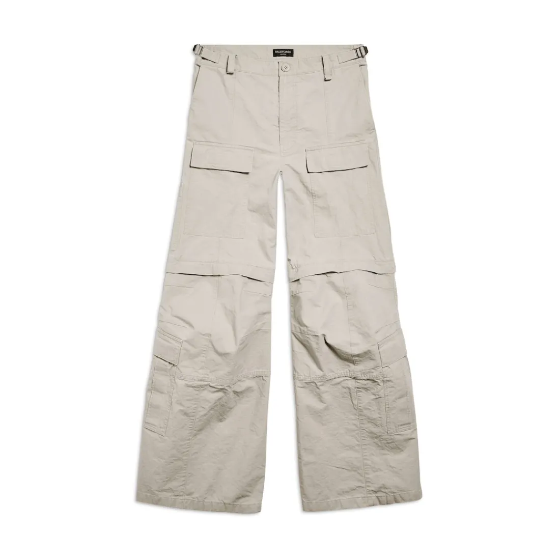 Balenciaga Pantaloni | Pantaloni-Pantaloni Flared Cargo in Beige