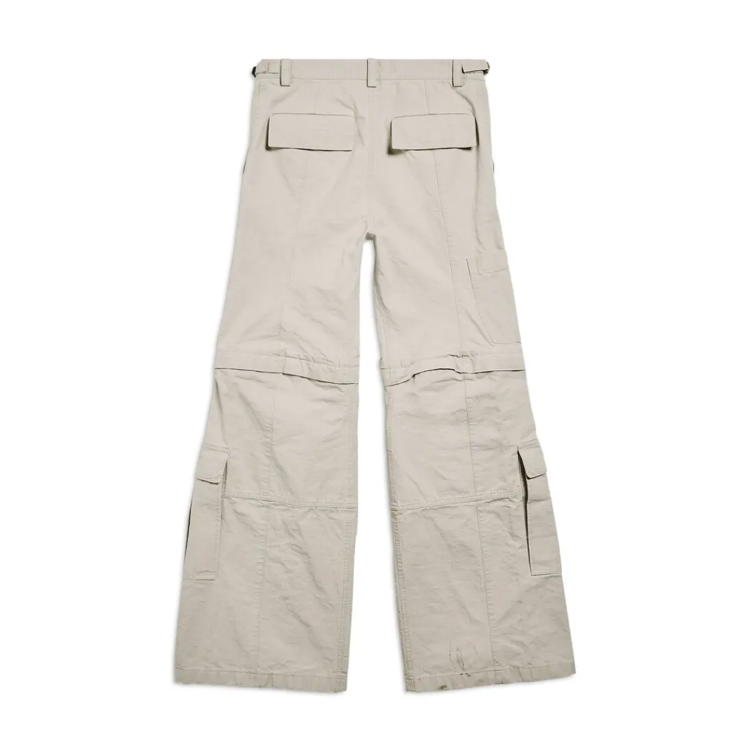 Balenciaga Pantaloni | Pantaloni-Pantaloni Flared Cargo in Beige