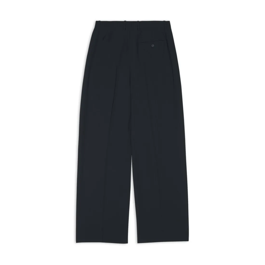 Balenciaga Pantaloni-Pantaloni Tailored Large Fit da Uomo in Nero