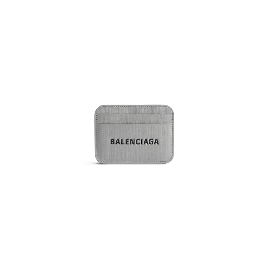 Balenciaga Porta Carte-Portacarte Cash da Donna in Grigio/nero