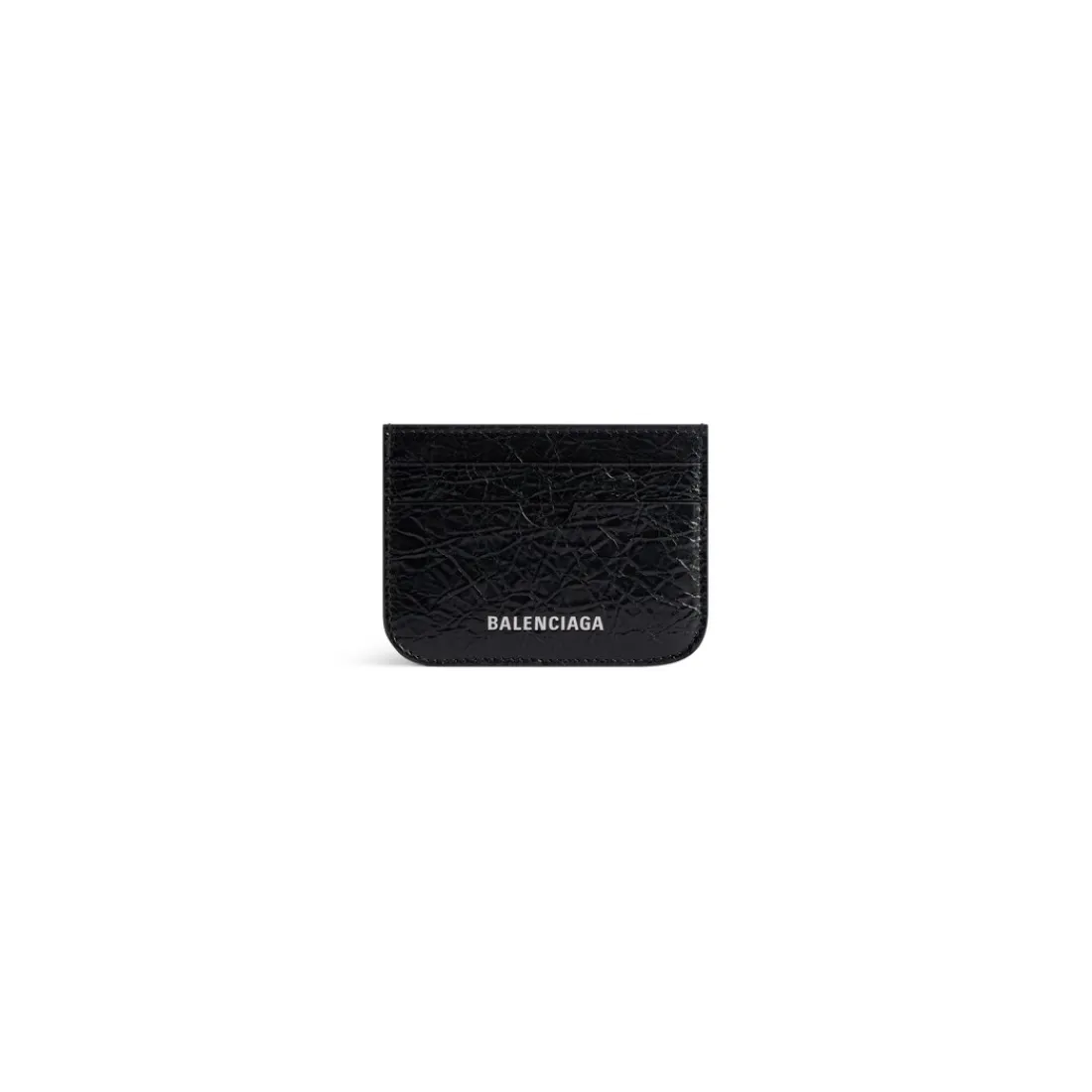 Balenciaga Porta Carte-Portacarte Superbusy  da Uomo in Nero