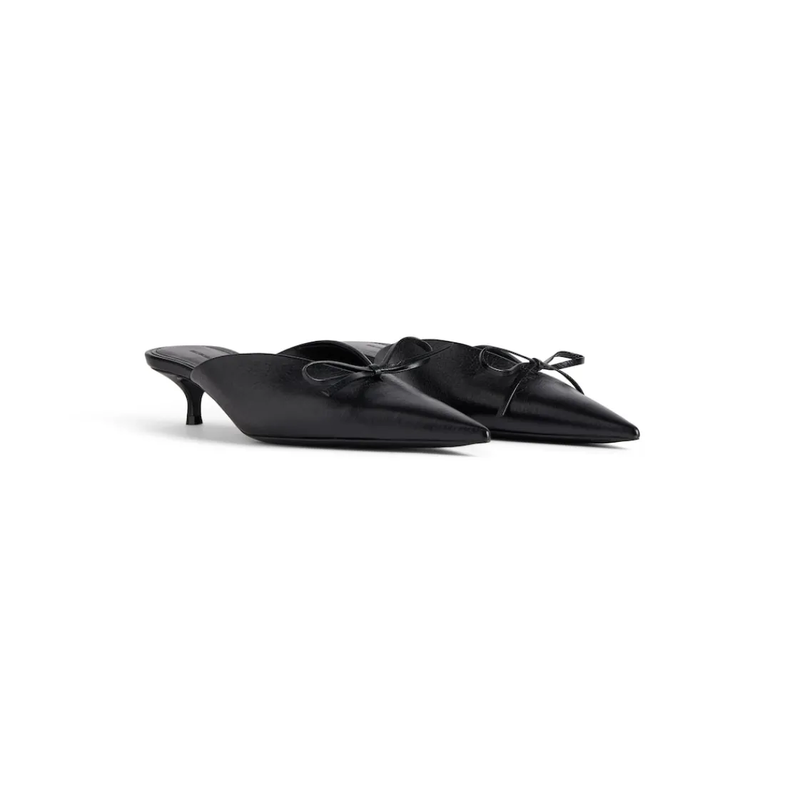 Balenciaga Décolletés E Scarpe Col Tacco | Sandali E Slip-on-Sabot Knife Bow 40 Mm da Donna in Nero