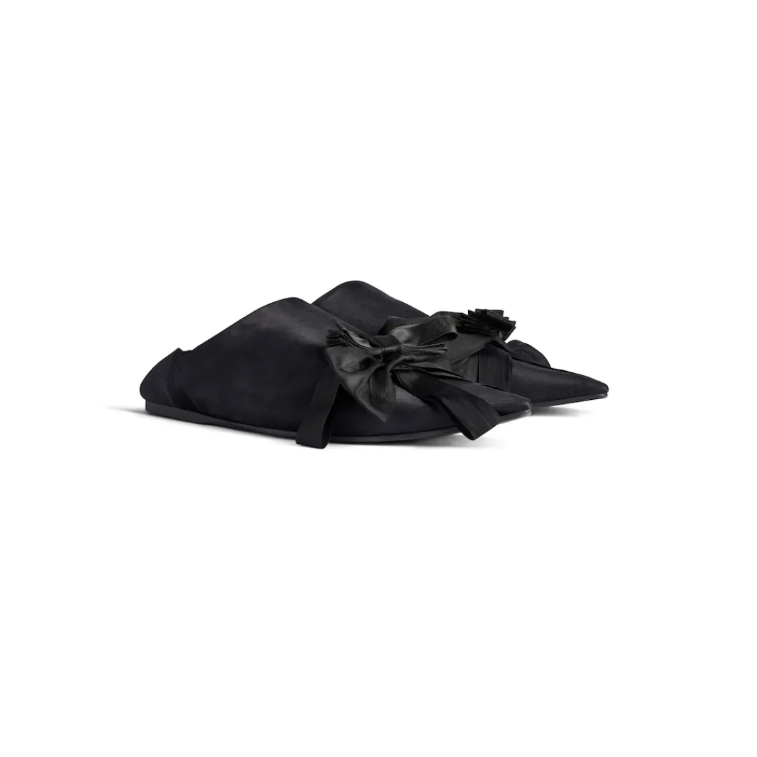 Balenciaga Sandali E Slip-on-Sabot Louis Xv da Uomo in Nero