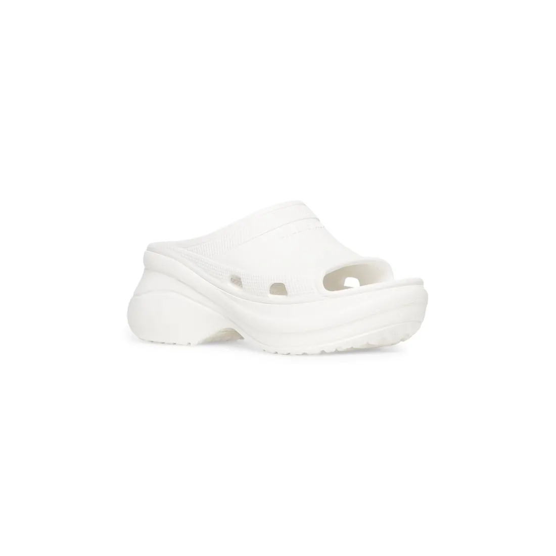 Balenciaga Sandali E Slip-on-Sandali Bassi Pool Crocs™ da Donna in Bianco