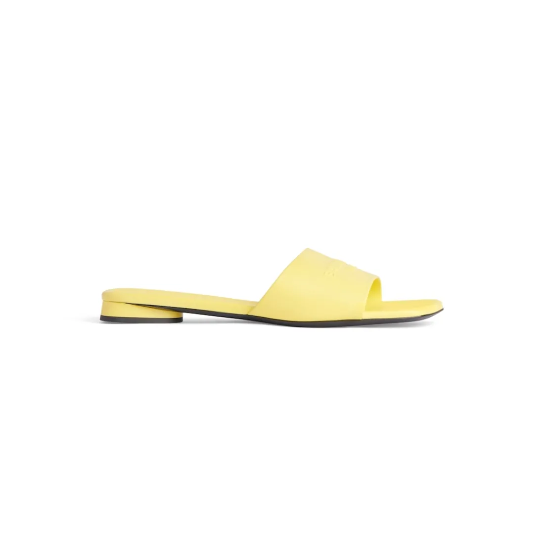 Balenciaga Sandali E Slip-on-Sandali Piatti Duty Free  da Donna in Giallo