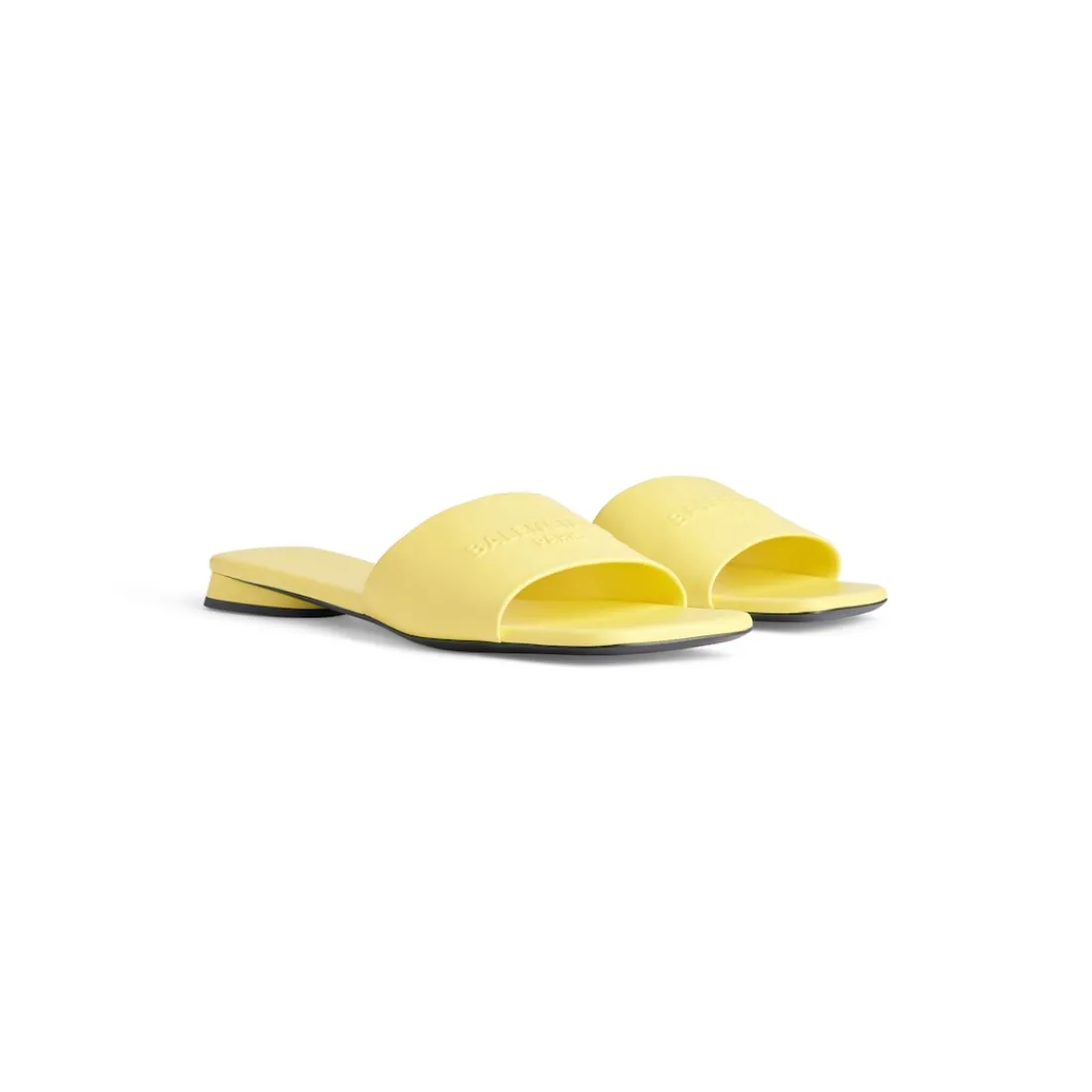 Balenciaga Sandali E Slip-on-Sandali Piatti Duty Free  da Donna in Giallo